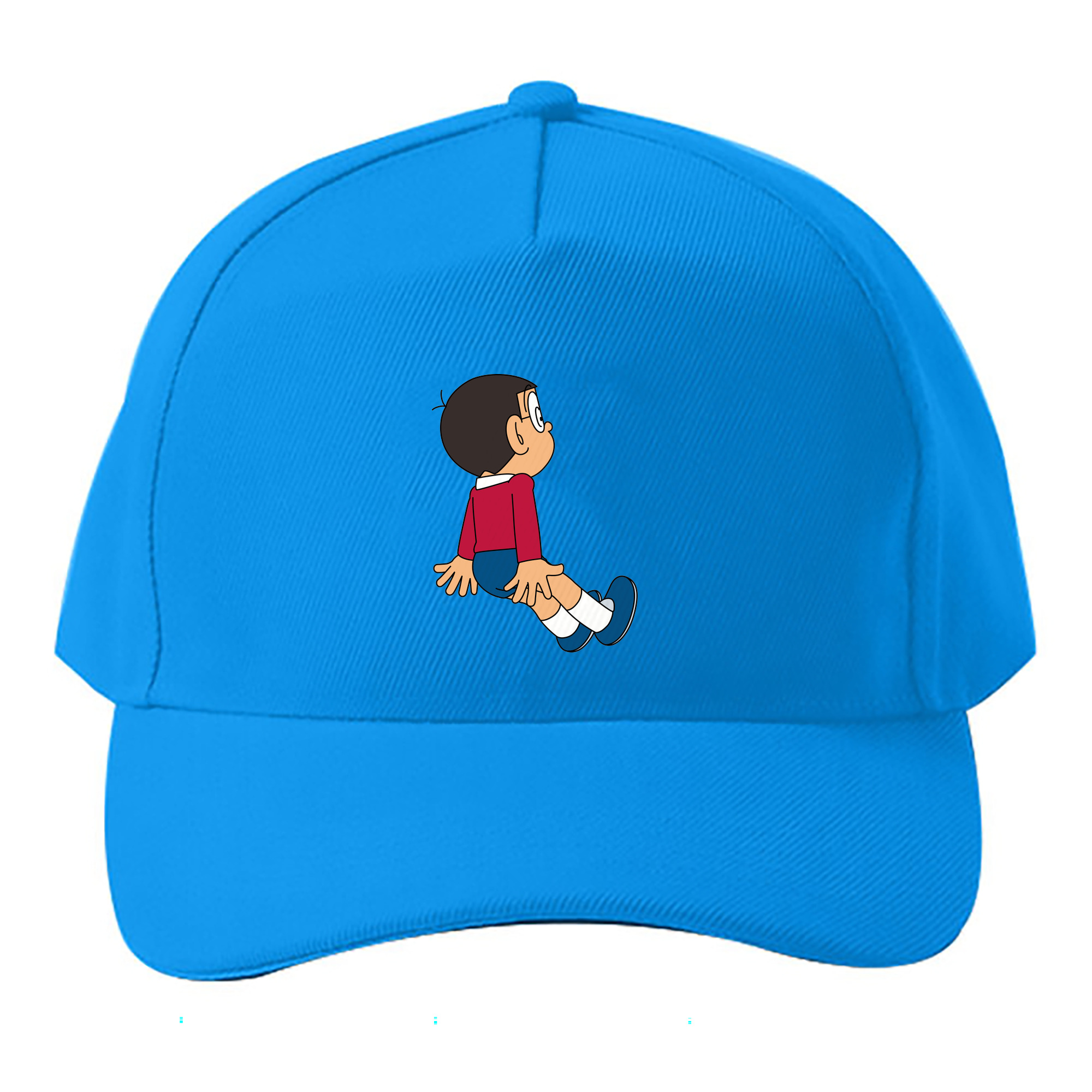 （画像用） ドラえもん 野比 のび太 Doraemon Nobita Nobi ベースボールキャップ 綿100％ 男女兼用 帽子 スポーツ